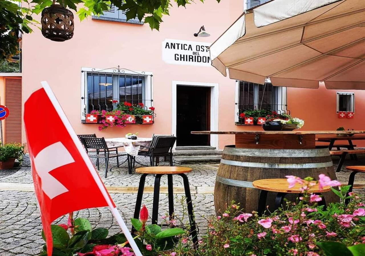 Antica Osteria Ghiridone Hotel Palagnedra Екстериор снимка